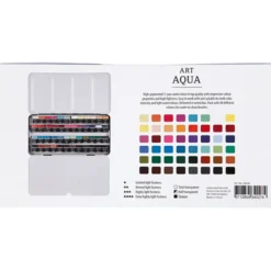 Akvarellfarger Art Aqua, 48 farger