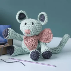 Amigurumi Heklesett - Musen Monty