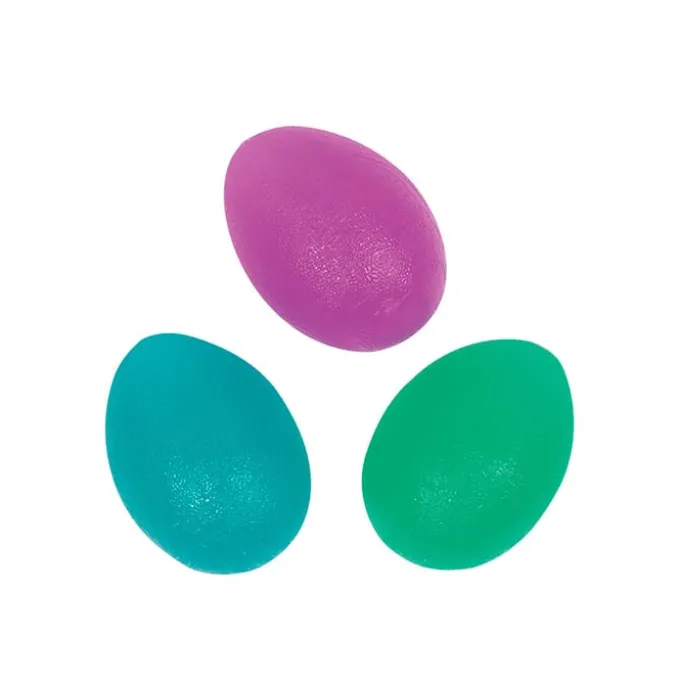 Antistress-egg - Ø5 cm, 3 stk