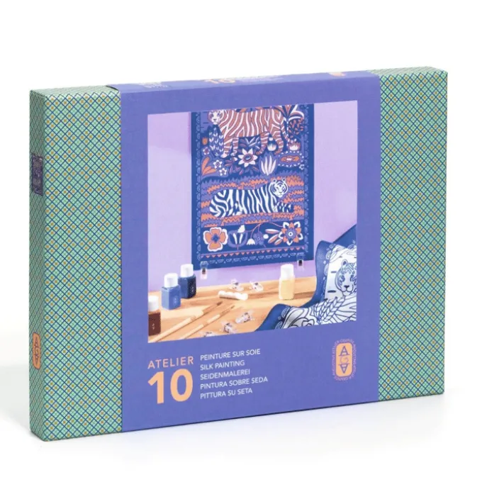Atelier 10 - Silkemaling (tigre)