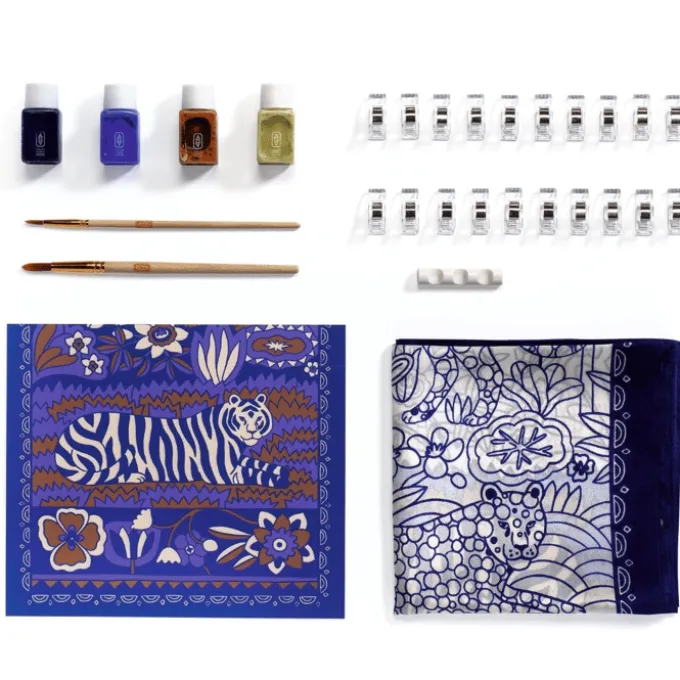 Atelier 10 - Silkemaling (tigre)