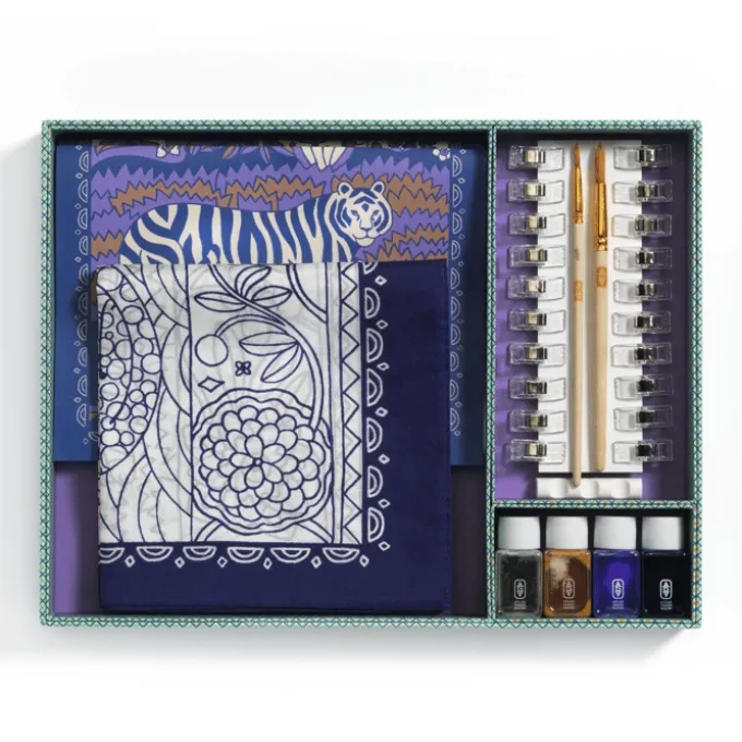 Atelier 10 - Silkemaling (tigre)