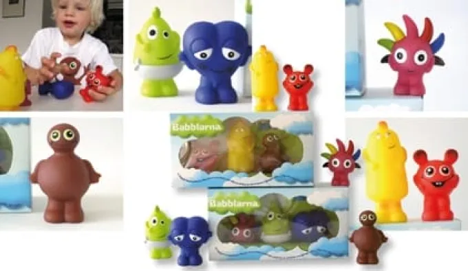 Babblarna språktrening - Plastfigurer