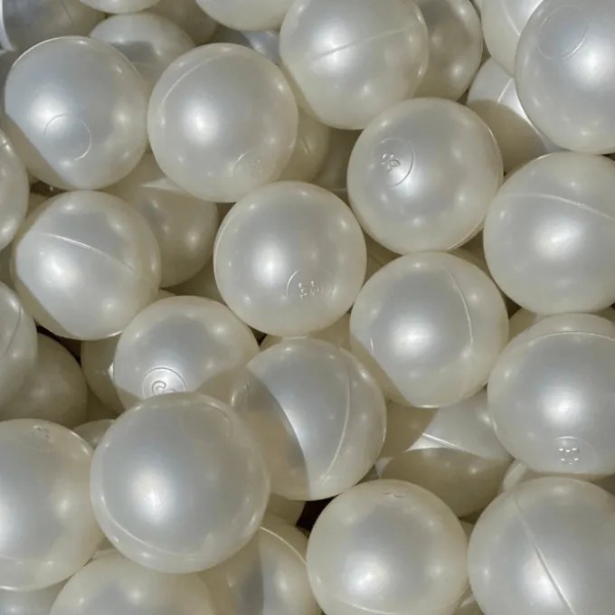 Ballbasseng baller Ø7 cm - Champagne, 100 stk