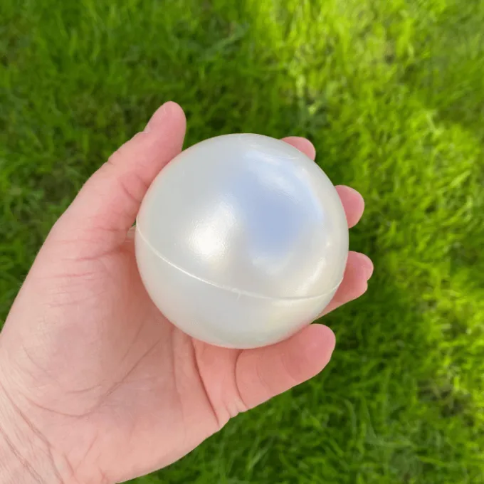 Ballbasseng baller Ø7 cm - Champagne, 100 stk