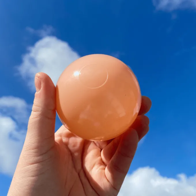 Ballbasseng baller Ø7 cm - Fersken, 100 stk