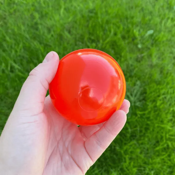Ballbasseng baller Ø7 cm - Rød, 100 stk