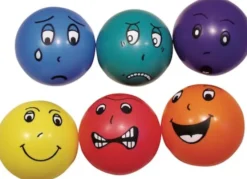 Baller med følelser 6 stk - Ø 18 cm