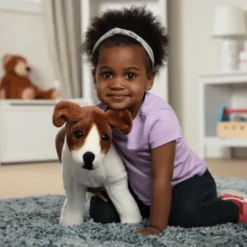 Bamse Plysj - Hund Jack Russell Terrier