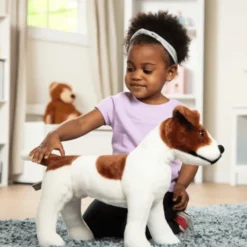 Bamse Plysj - Hund Jack Russell Terrier