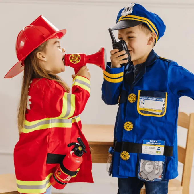Brannmannsett, 3-6 år