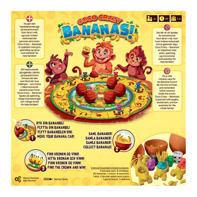 Brettspill - Coco Crazy Bananas!
