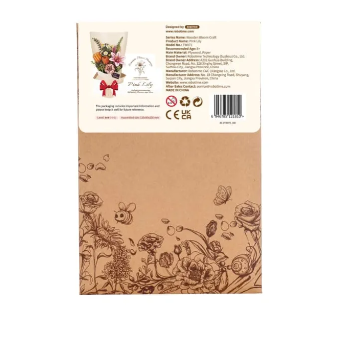Bygg-en-blomst - Lilje