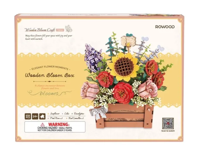Bygg-en-blomst - Sommerblomster i kasse