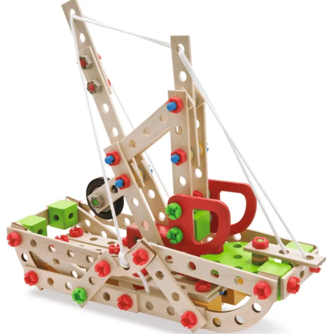 Byggesett i tre - 225 deler