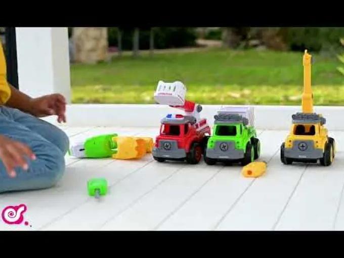 Bygg selv bil m. fjernkontroll - Truck