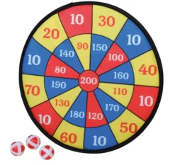 Dartspill, Borrelås - Med poengfelter