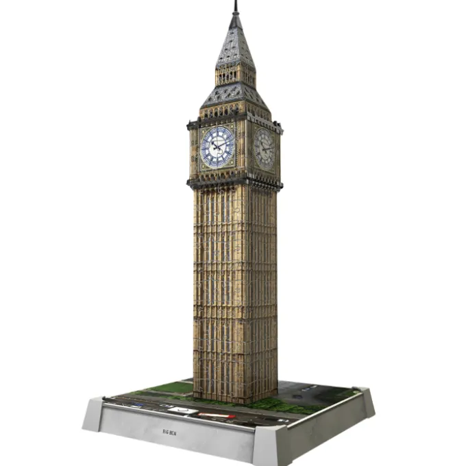 3D LED-puslespill med 216 brikker - Big Ben