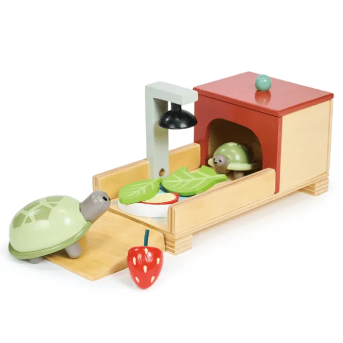 Dukkehus tilbehør - Skilpadde-terrarium