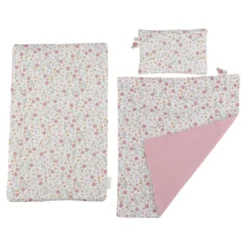 Dukkeseng inkl. sengesett - Rosa