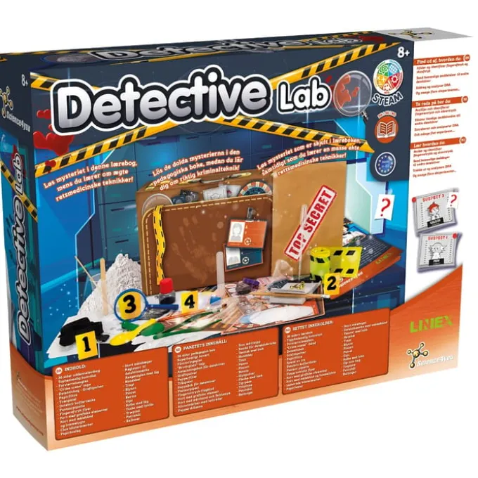 Eksperimentsett - Detektiv laboratoriet