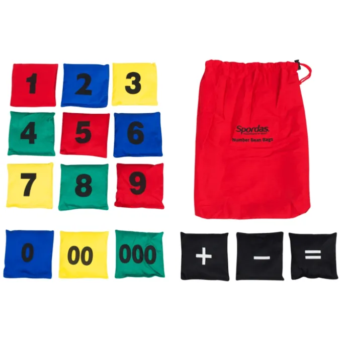 Erteposer - Tall og mattesymboler, 15 stk.
