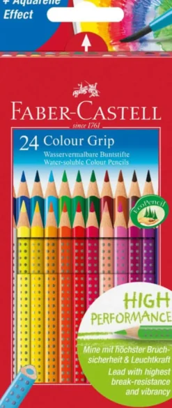 Faber Castell Fargeblyanter Grip 24 stk