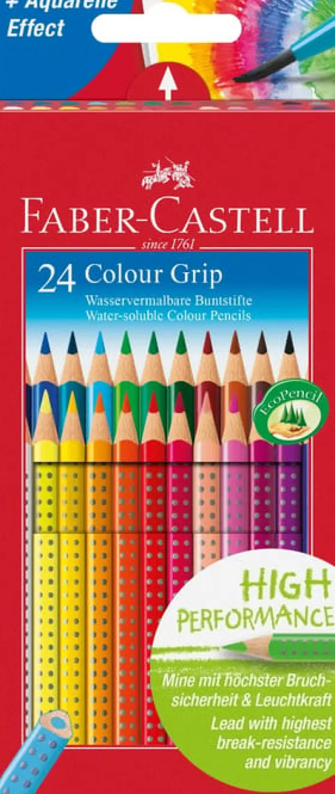 Faber Castell Fargeblyanter Grip 24 stk