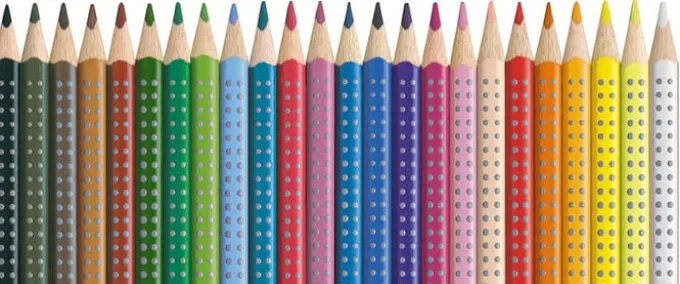 Faber Castell Fargeblyanter Grip 24 stk