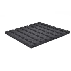 Fallunderlag 50x50 cm / 30 mm - Svart (off. bruk)