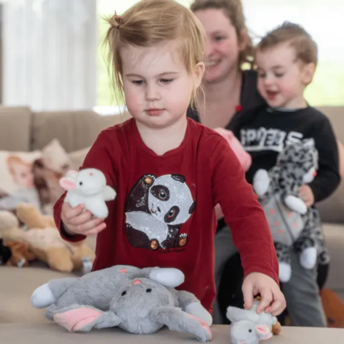 Familiebamse - Hare med hareunger