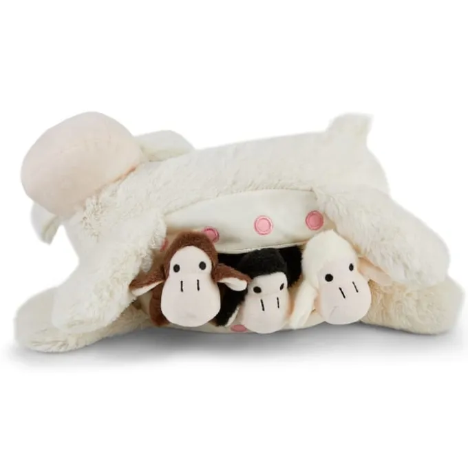Familiebamse – Sauemor med lam