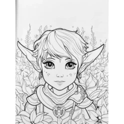 Fantasy malebok
