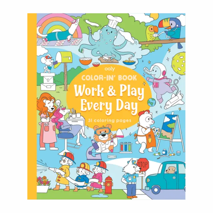 Fargebok - Work & Play Every Day