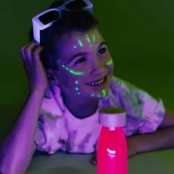 Fascinasjonsflaske - Glow-in-the-dark rosa