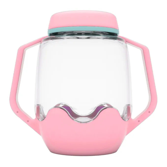 Fascinasjonskrukke med lys - Rosa