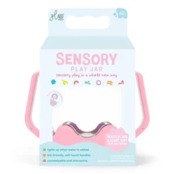 Fascinasjonskrukke med lys - Rosa