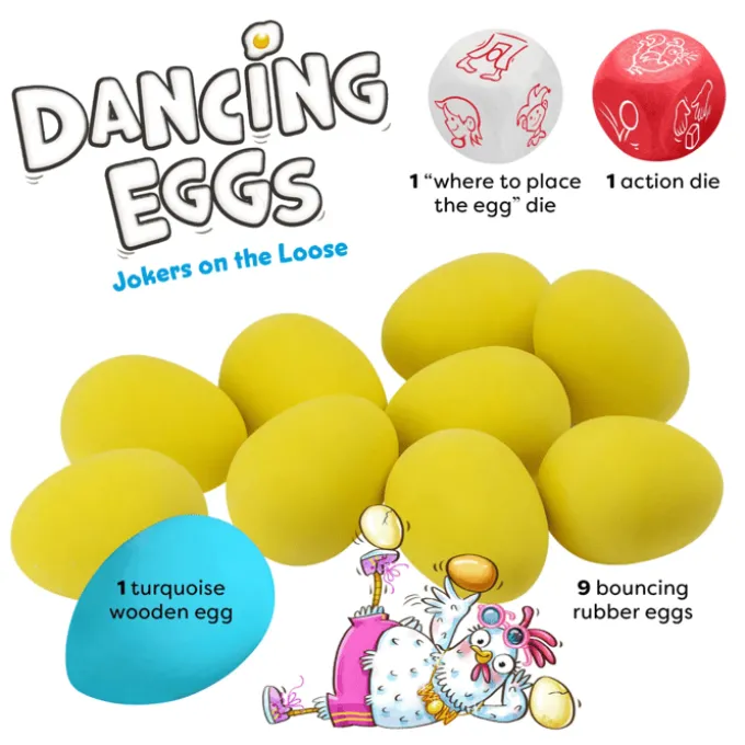 Fellesskapsleker - Dansende egg