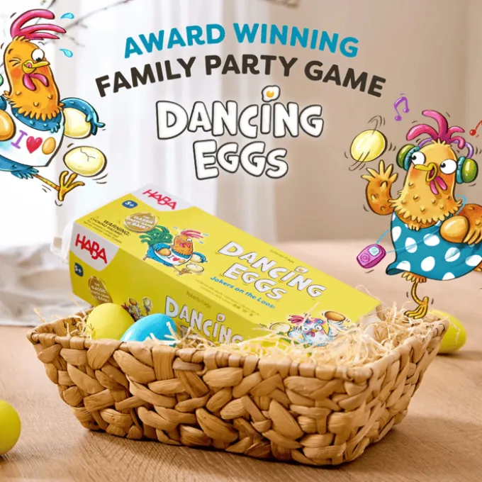 Fellesskapsleker - Dansende egg