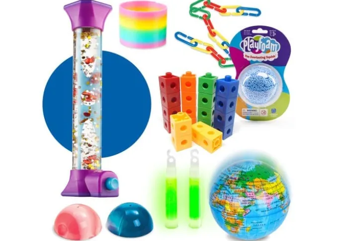 Fidget kit i 8 deler
