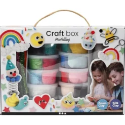 Foam Clay og Silk Clay i gaveeske
