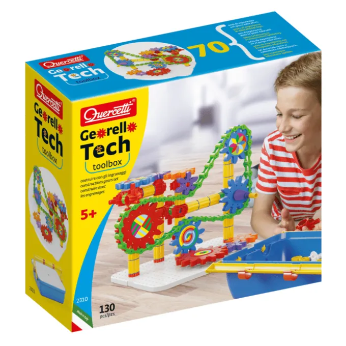 Georello Tech byggesett - Verktøyskasse, 130 deler