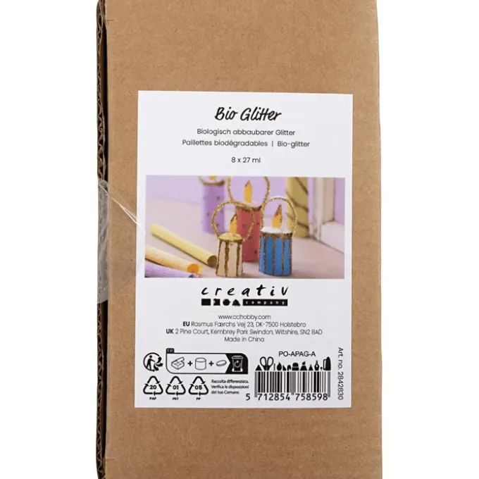 Glitter – Basis, 8 x 27 ml