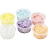 Glitter Clay 6 x 20 ml - Pastellfarger
