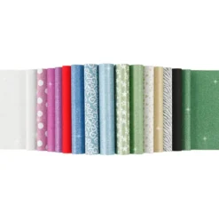 Glitterpapir A4, 30 ark