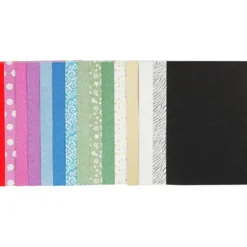 Glitterpapir A4, 30 ark