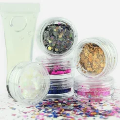 Glittersett til ansikt og kropp