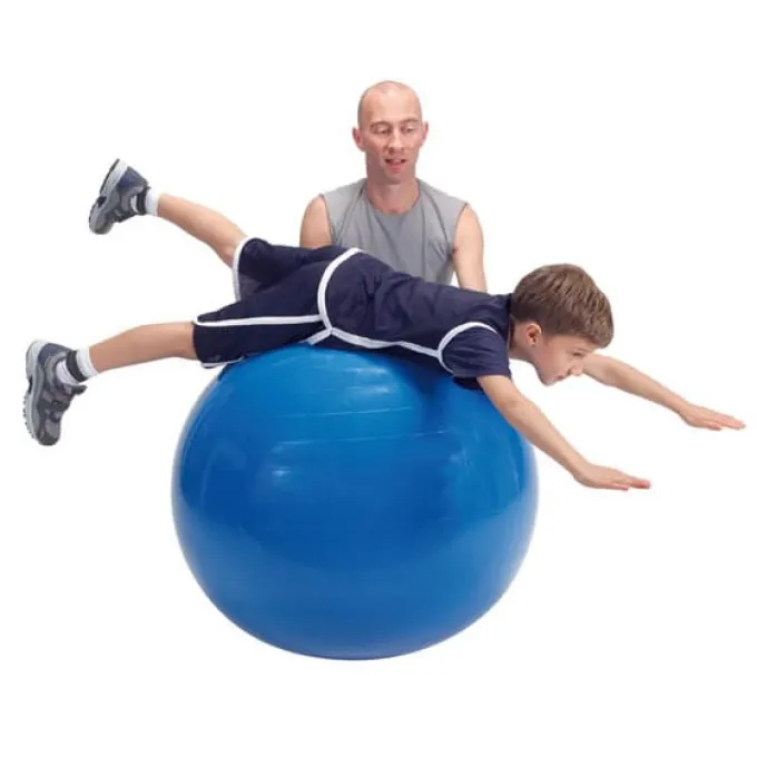 Gymnastikball 65cm blå