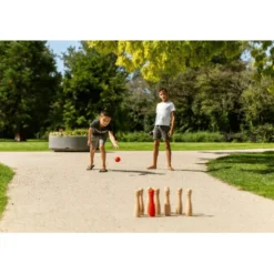 Hagespill - Bowling (sort/rød)