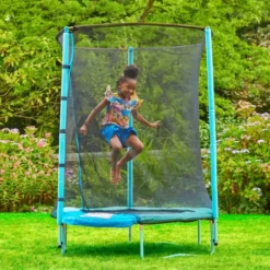 Hagetrampoline inkl. nett - Ø139 cm
